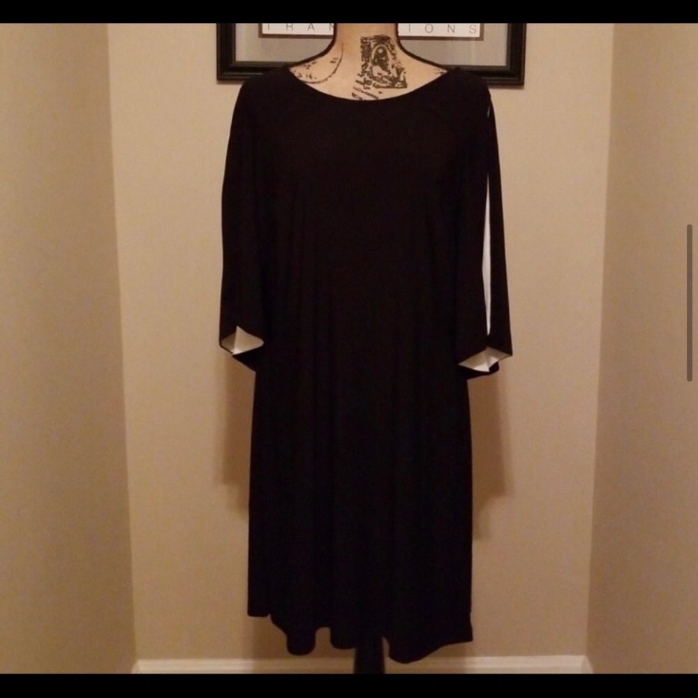 Chaps midi-length dress